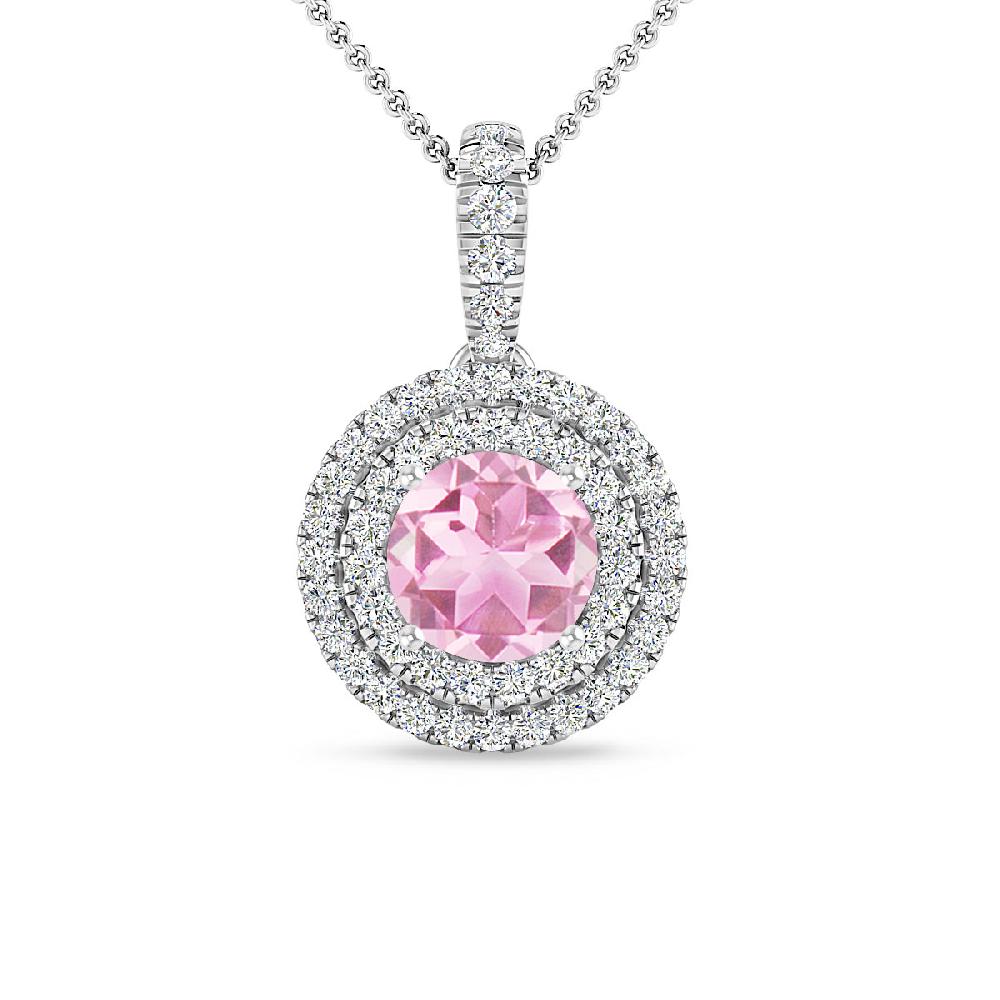 White Gold - Pink Tourmaline