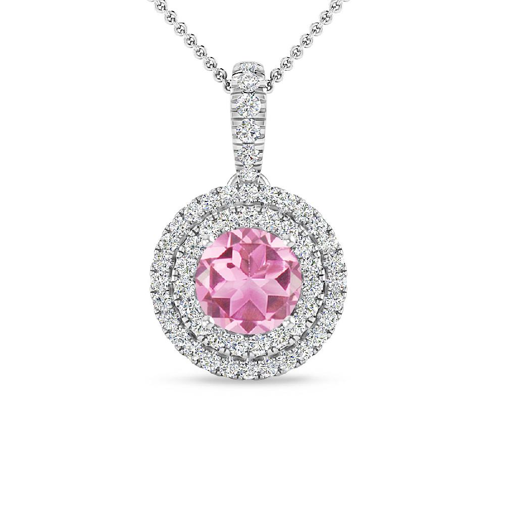White Gold - Pink Tourmaline