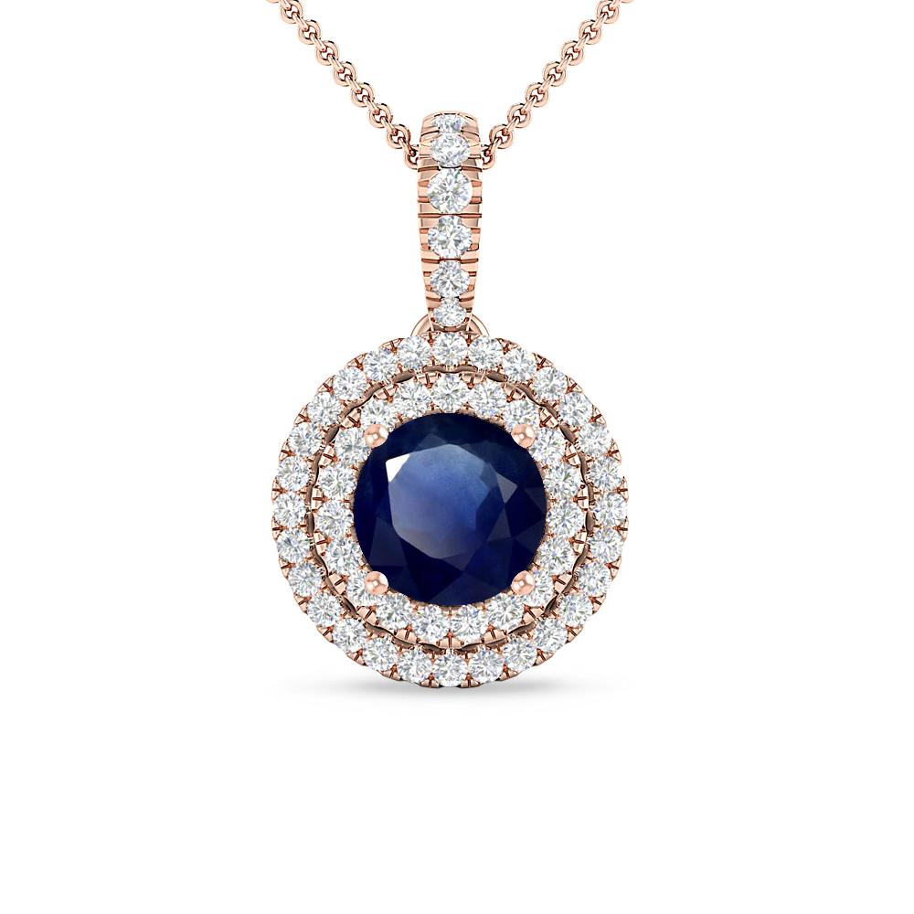 Rose Gold - Sapphire
