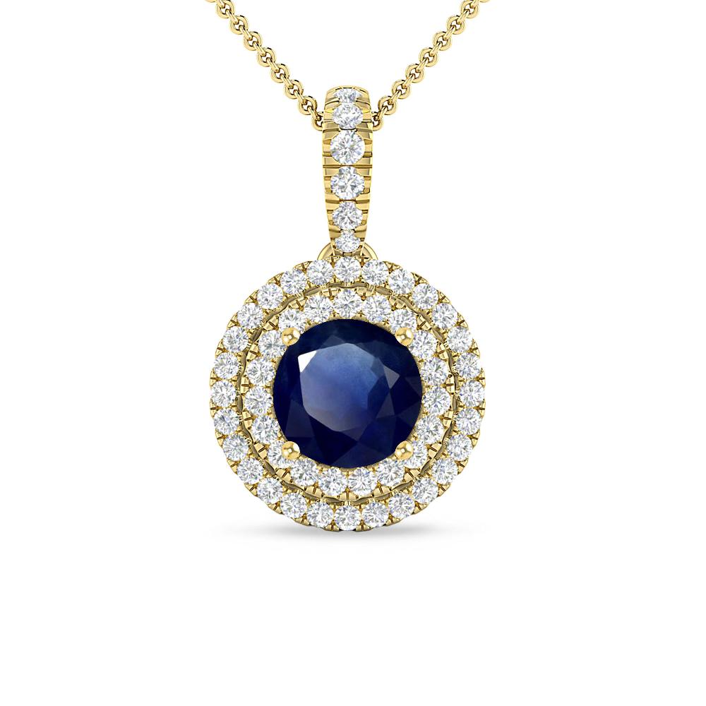 Yellow Gold - Sapphire