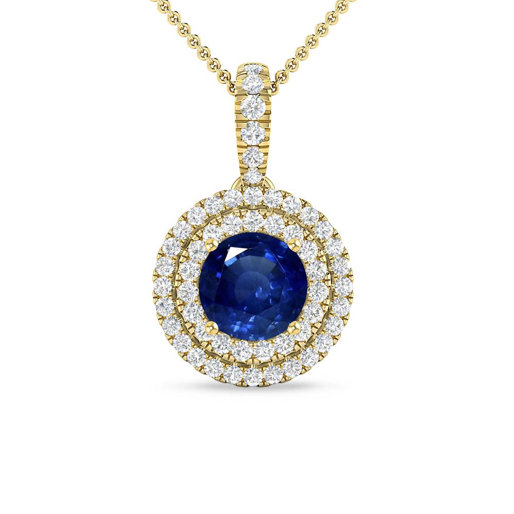 Yellow Gold - Sapphire