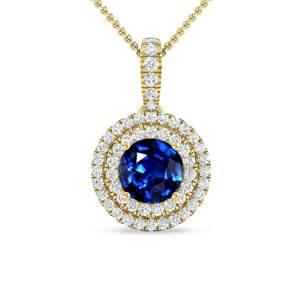 Yellow Gold - Sapphire