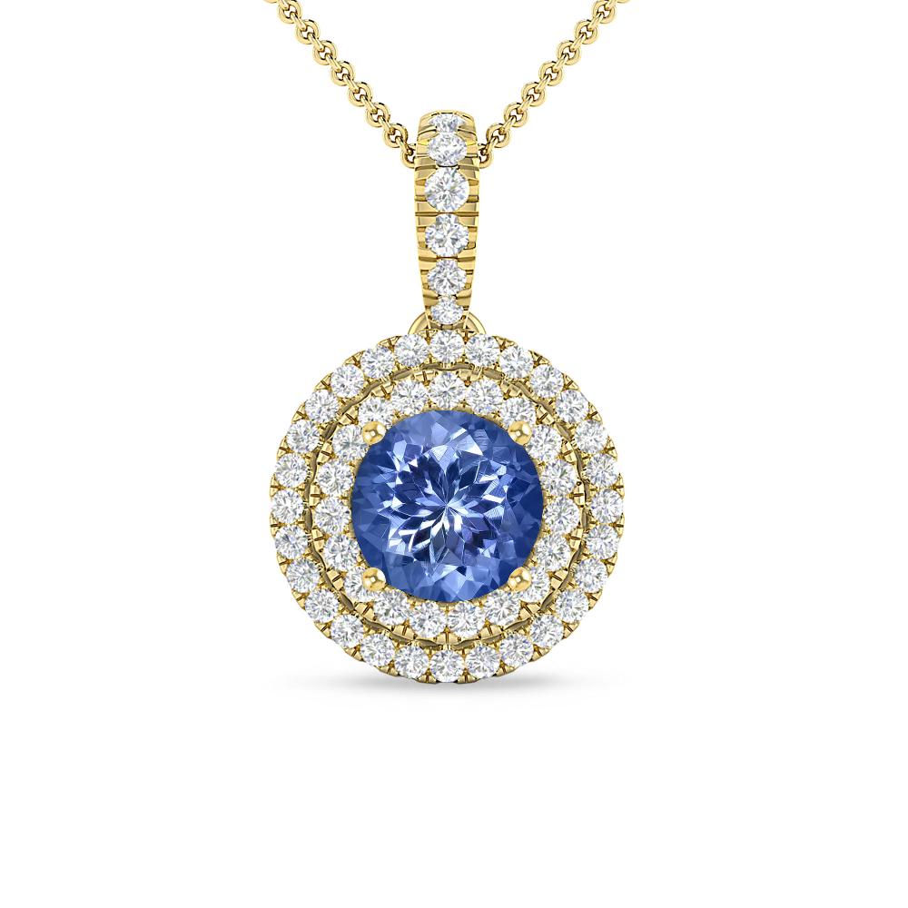 Yellow Gold - Tanzanite