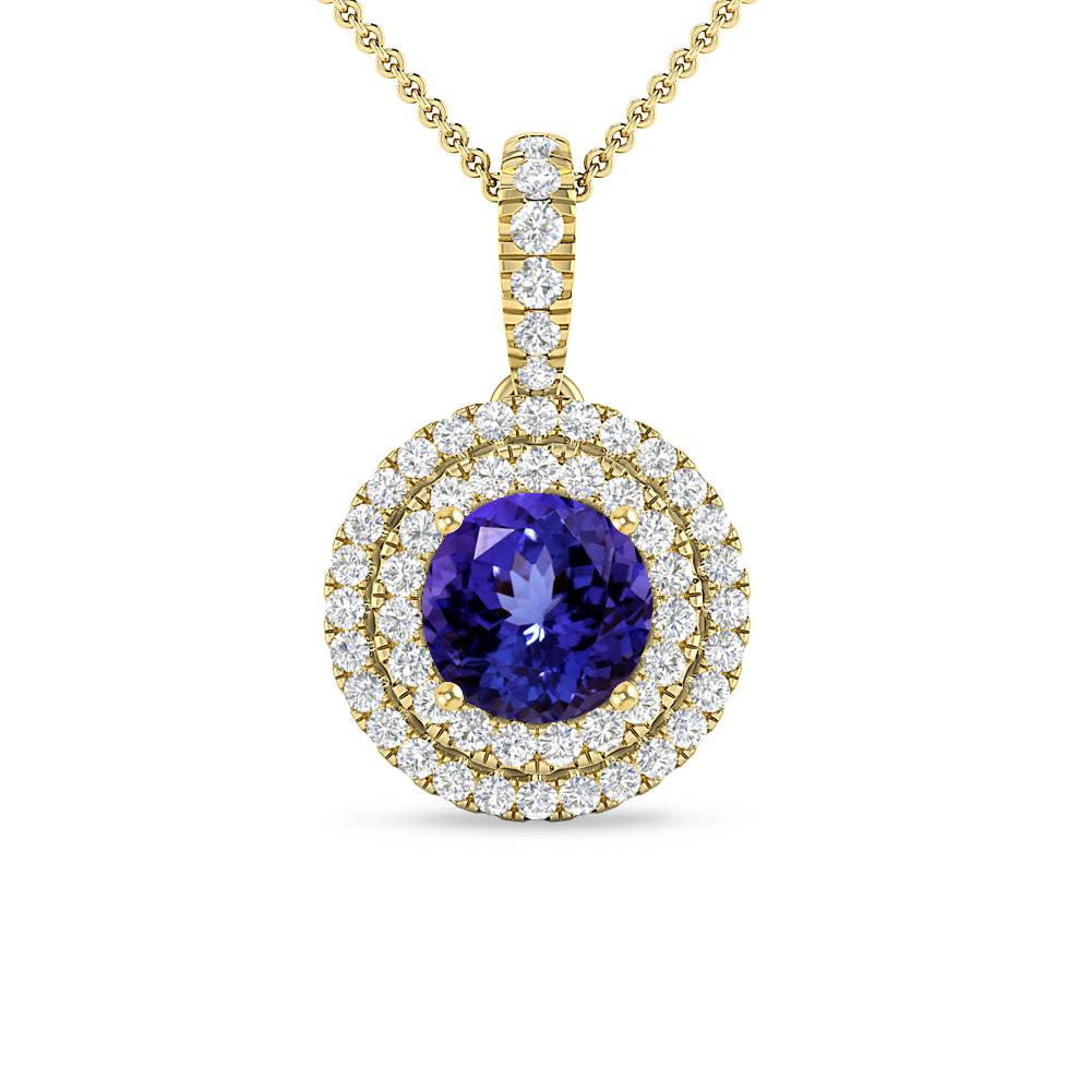 Yellow Gold - Tanzanite