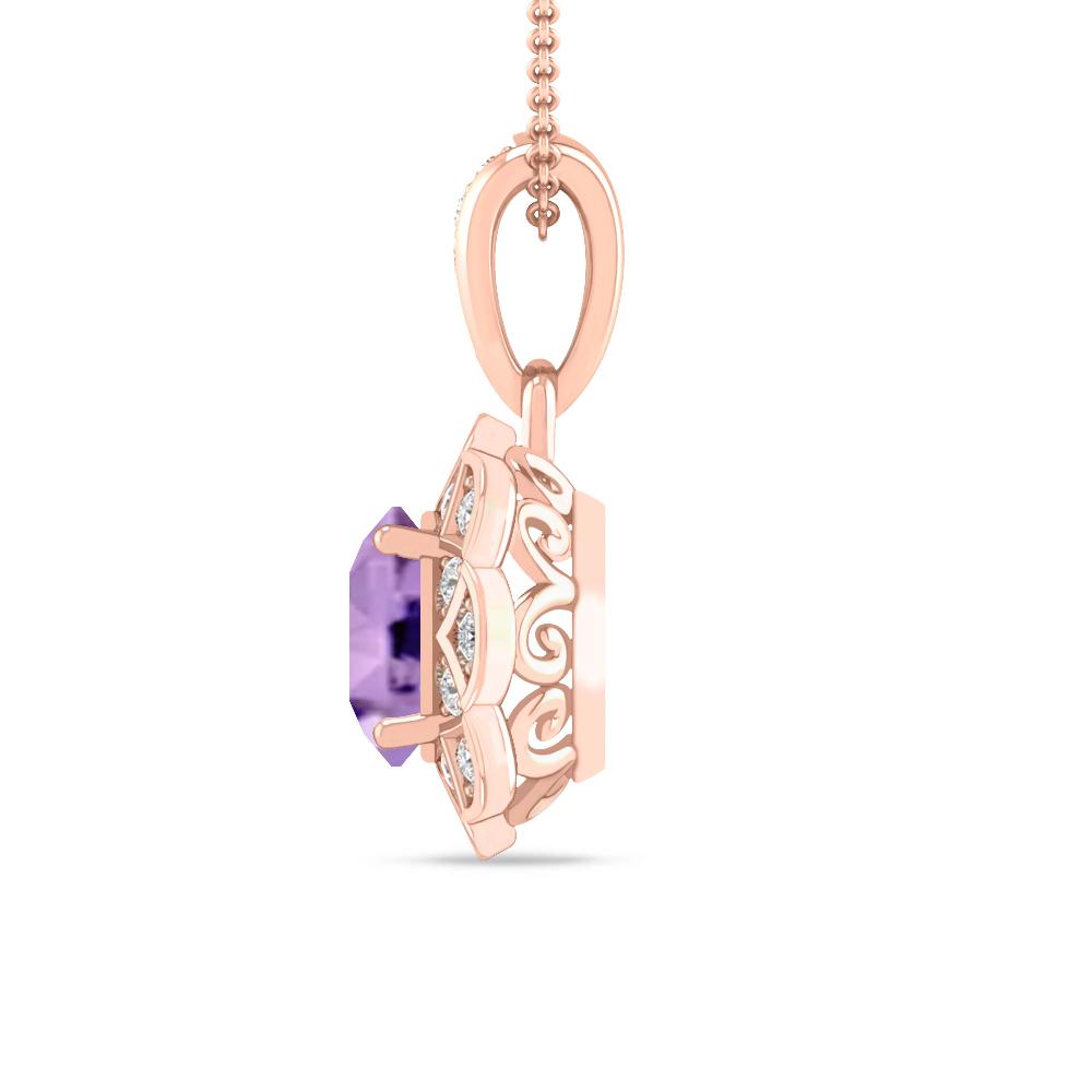 Rose Gold - Amethyst