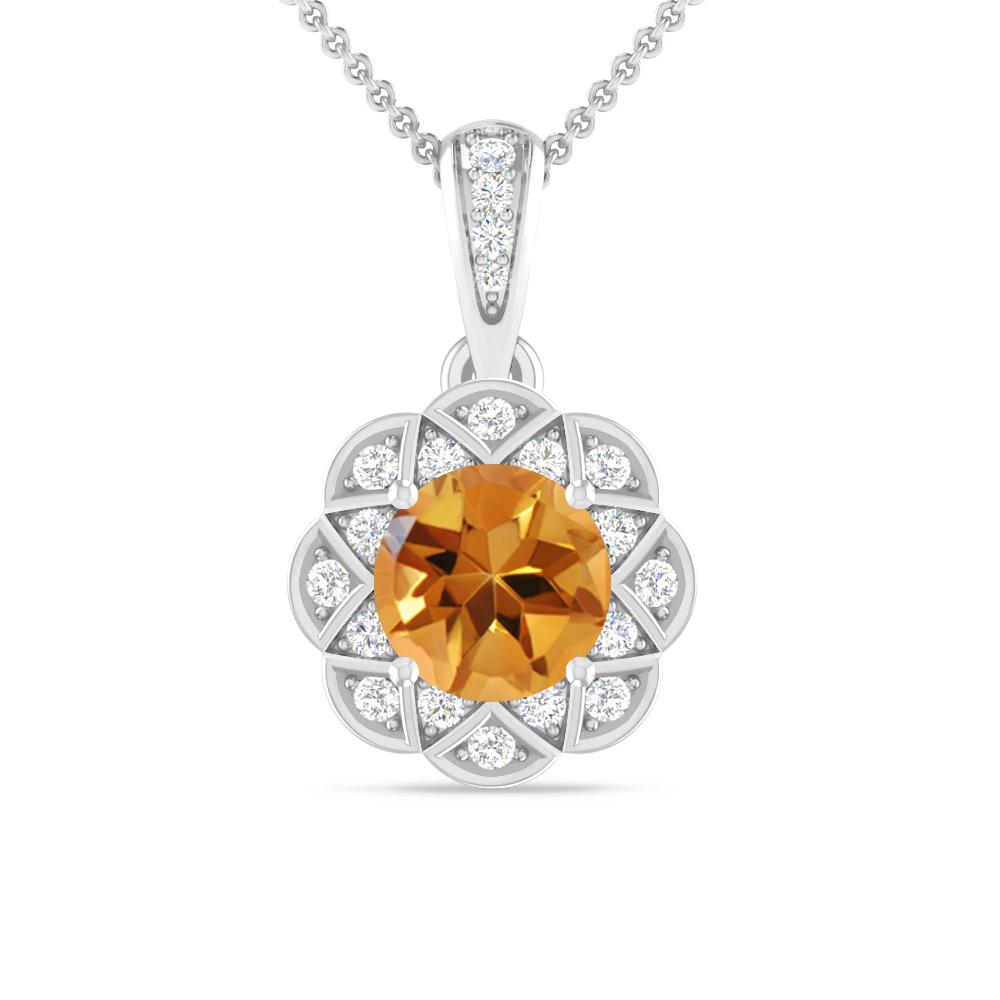 White Gold - Citrine