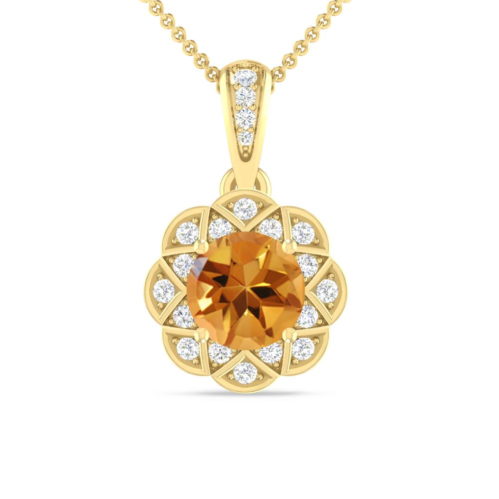 Yellow Gold - Citrine