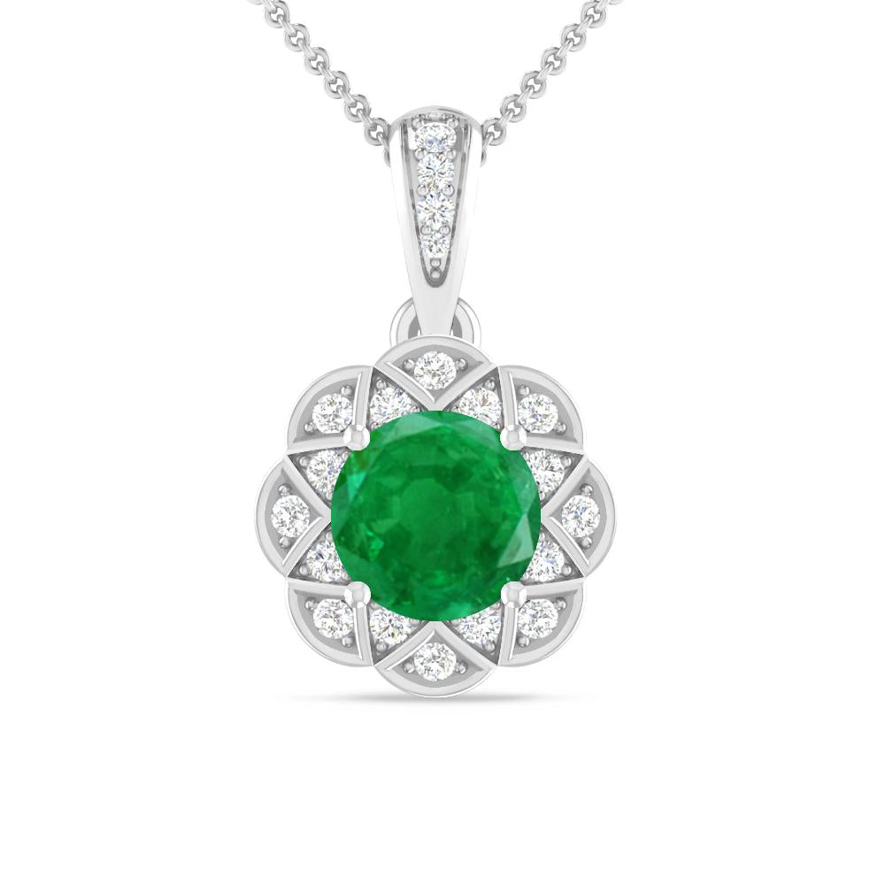 White Gold - Emerald