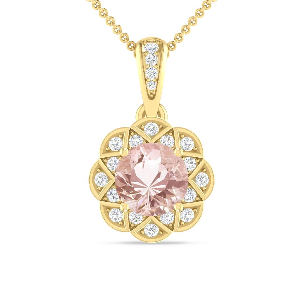 Yellow Gold - Morganite