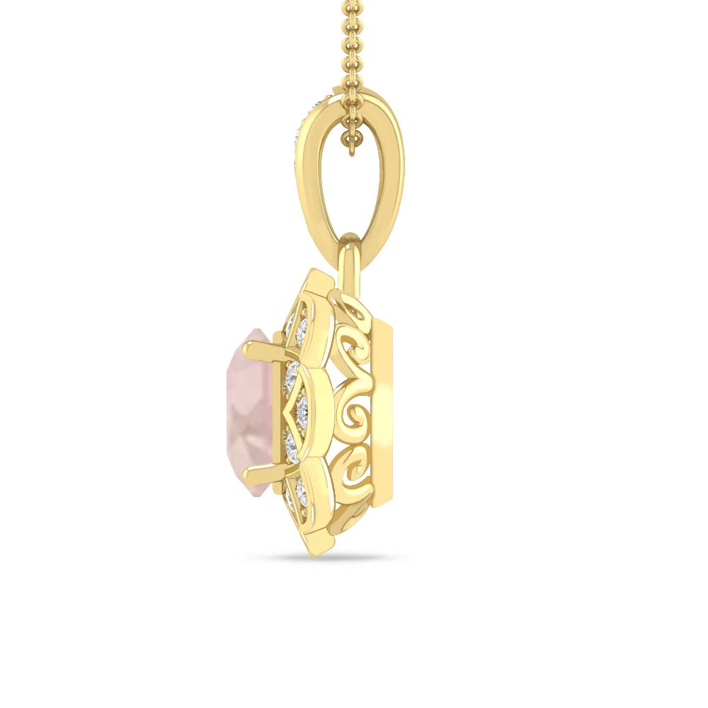 Yellow Gold - Morganite