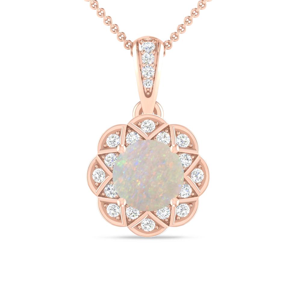 Rose Gold - Opal