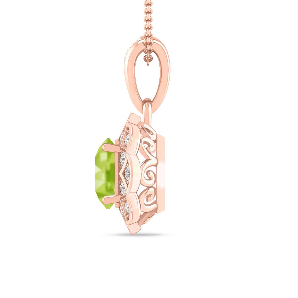 Rose Gold - Peridot