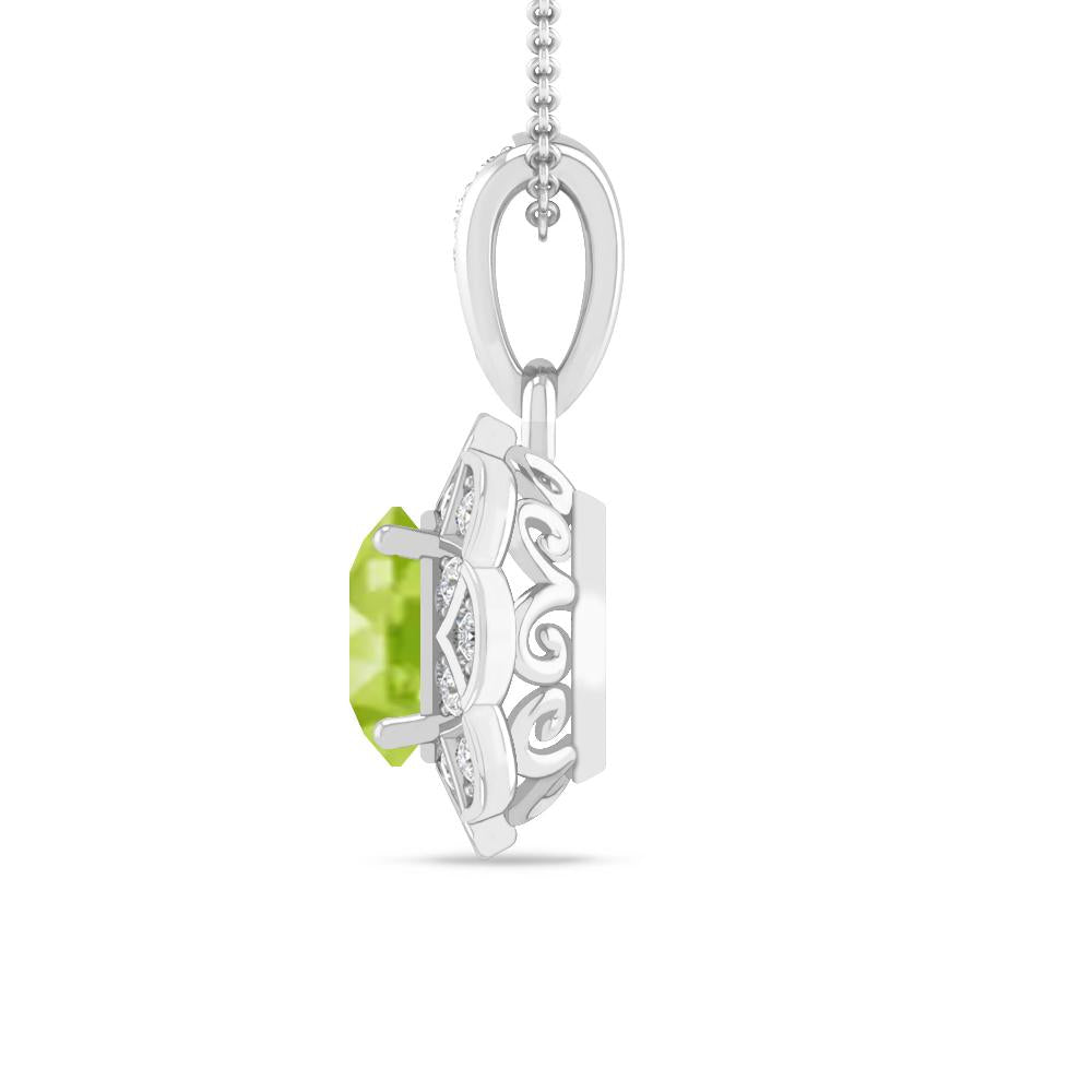 White Gold - Peridot