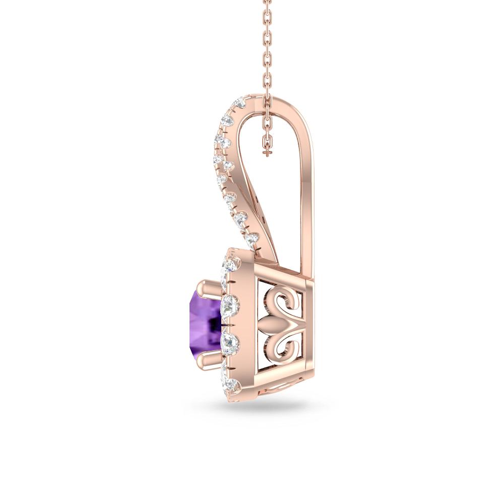 Rose Gold - Amethyst