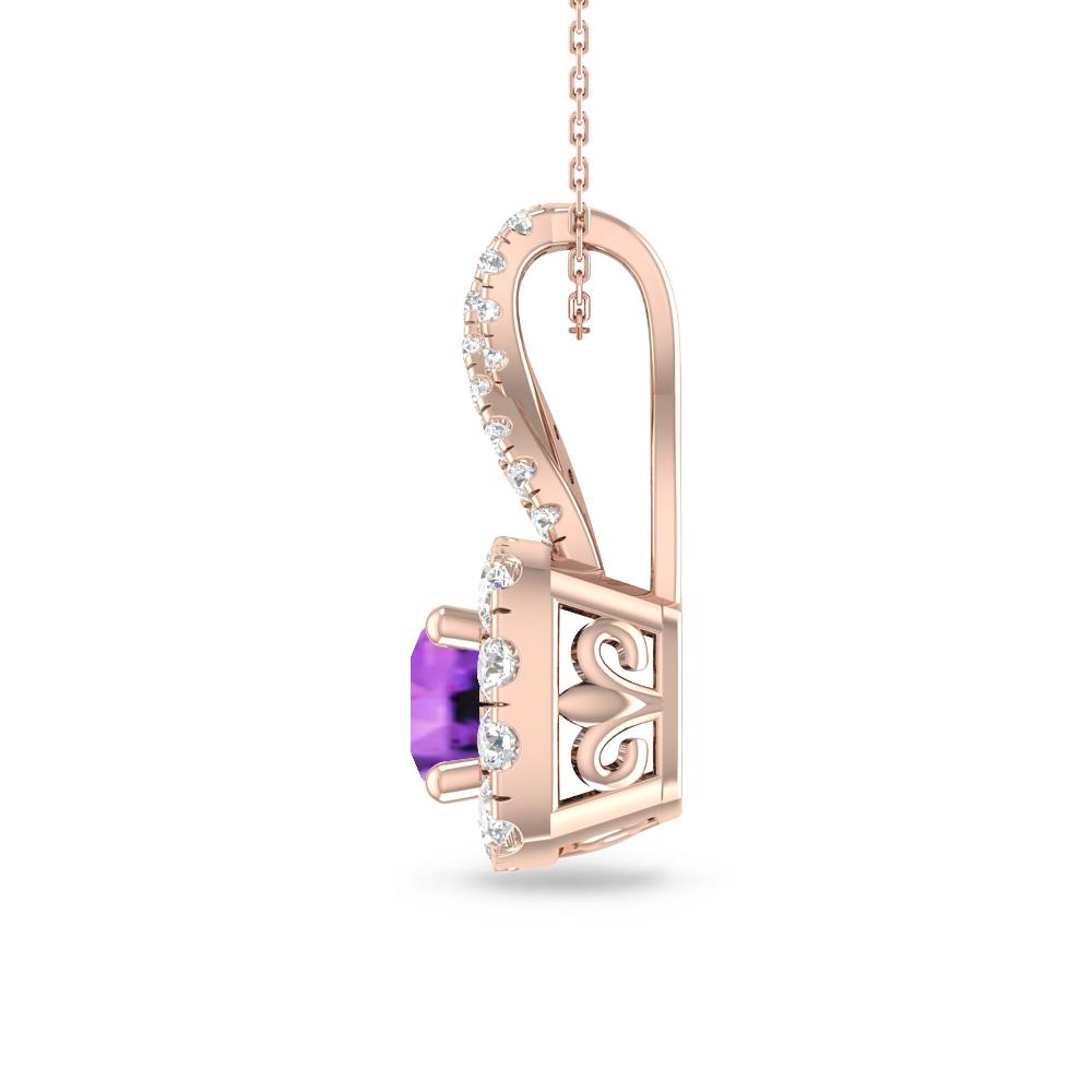 Rose Gold - Amethyst