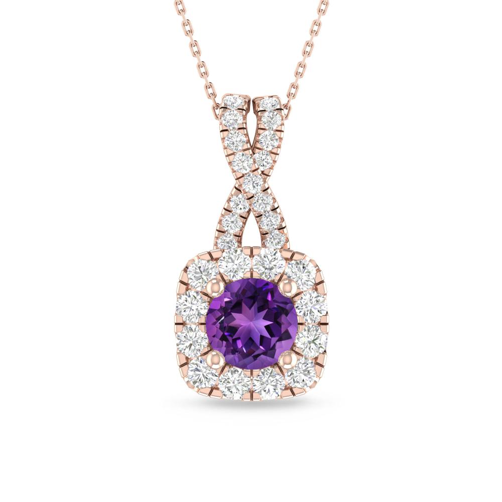 Rose Gold - Amethyst