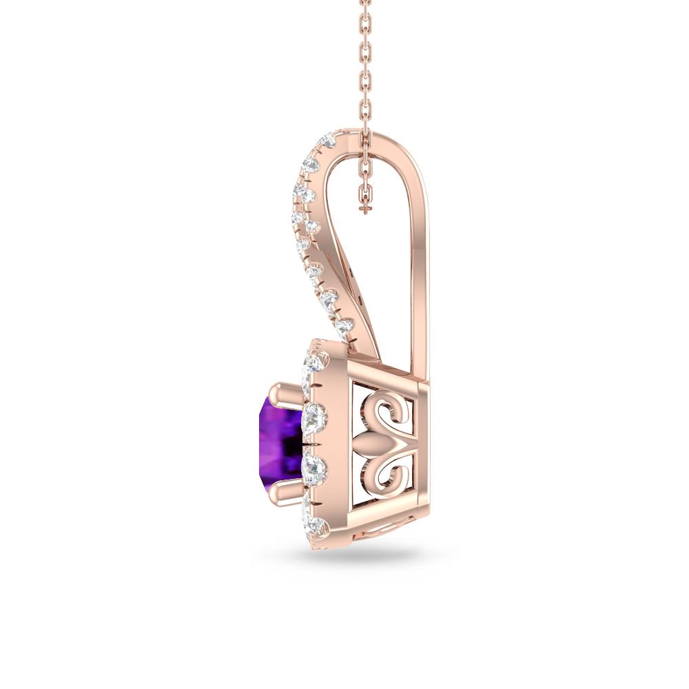 Rose Gold - Amethyst