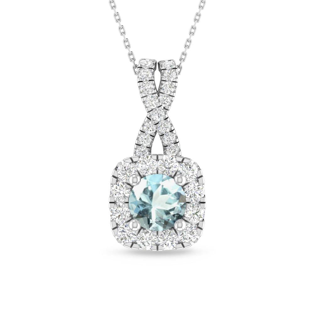 White Gold - Aquamarine