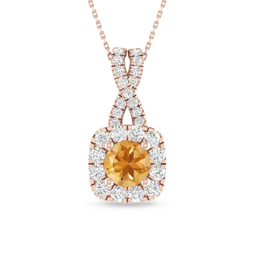 Rose Gold - Citrine