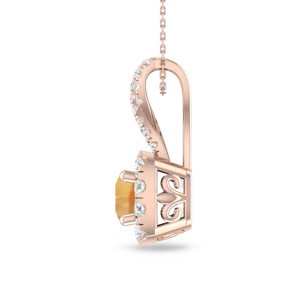 Rose Gold - Citrine