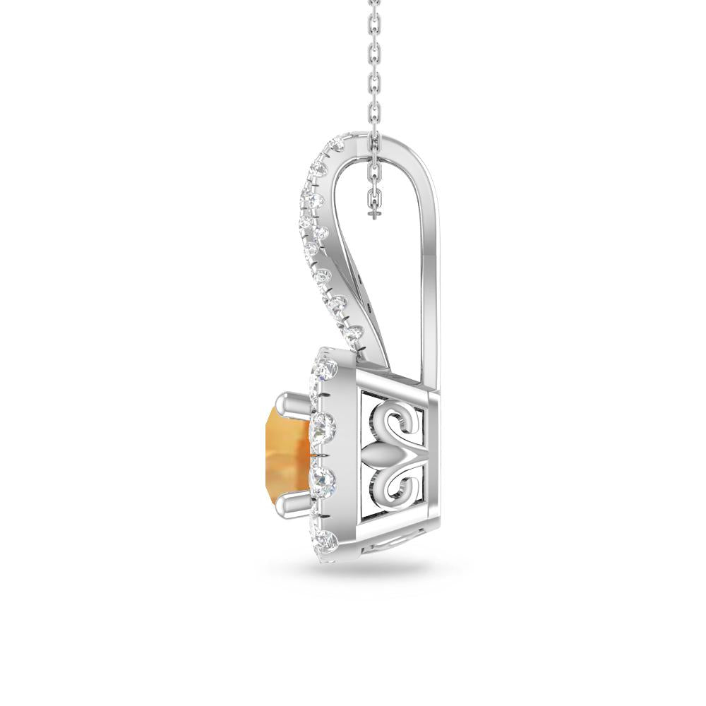 White Gold - Citrine