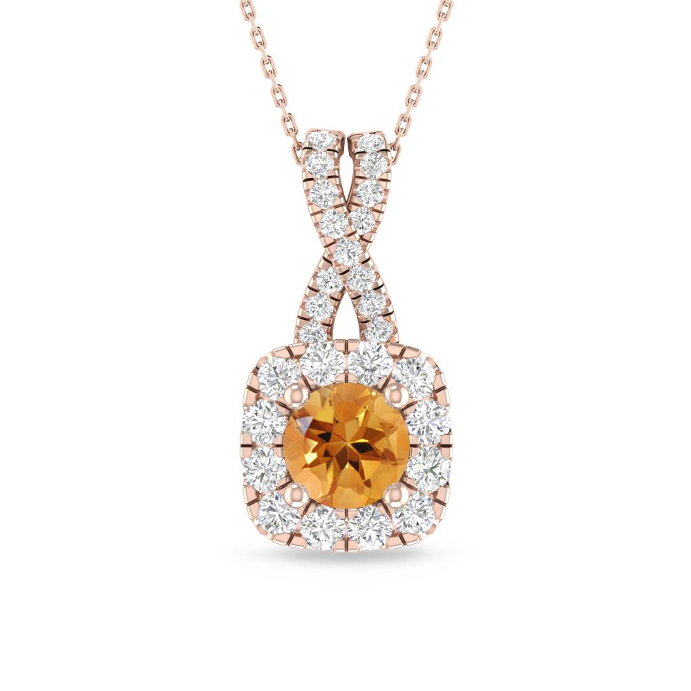 Rose Gold - Citrine
