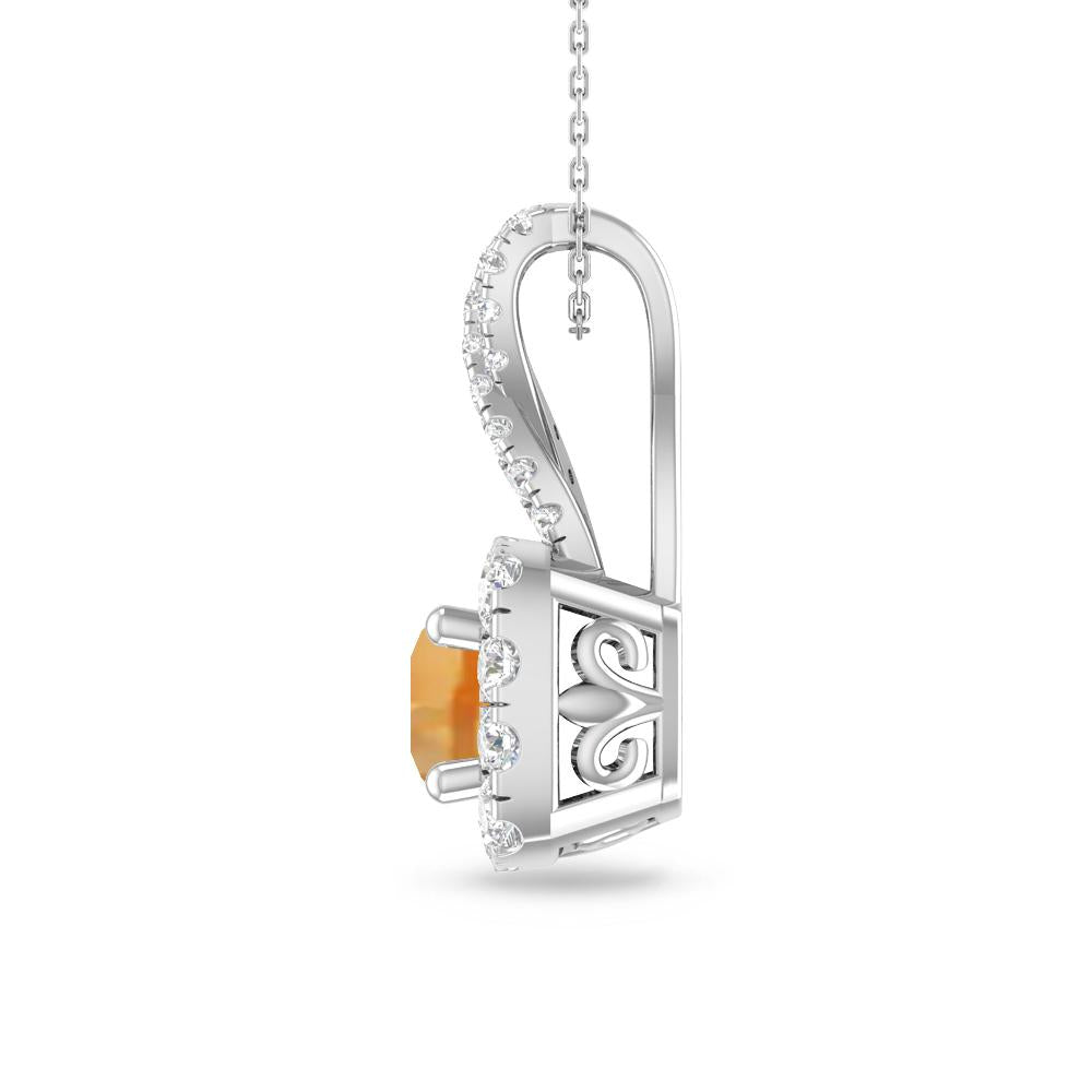 White Gold - Citrine