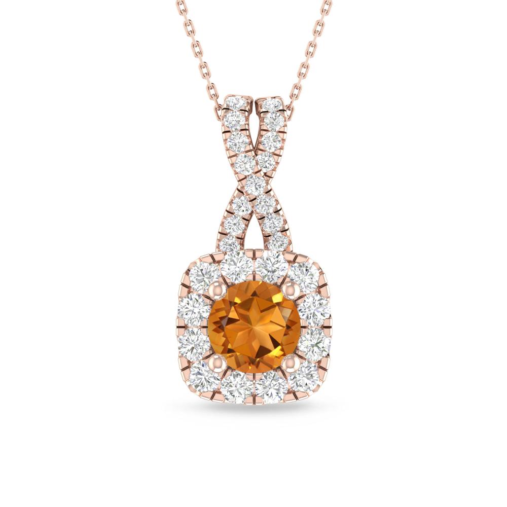 Rose Gold - Citrine