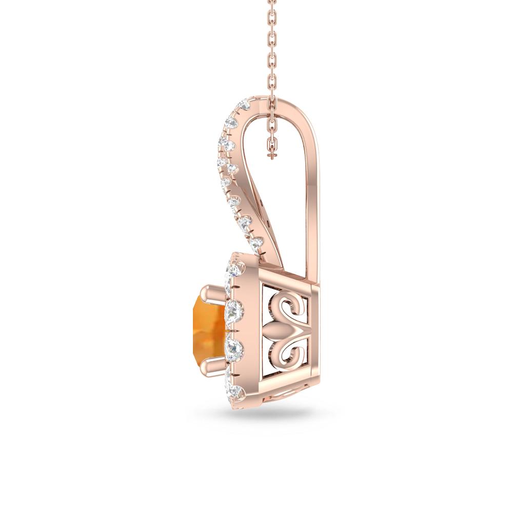 Rose Gold - Citrine