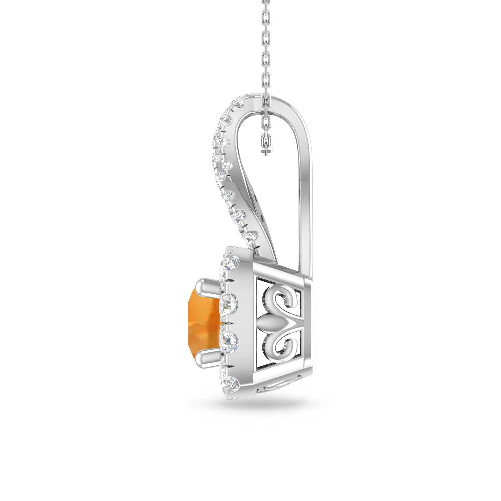 White Gold - Citrine