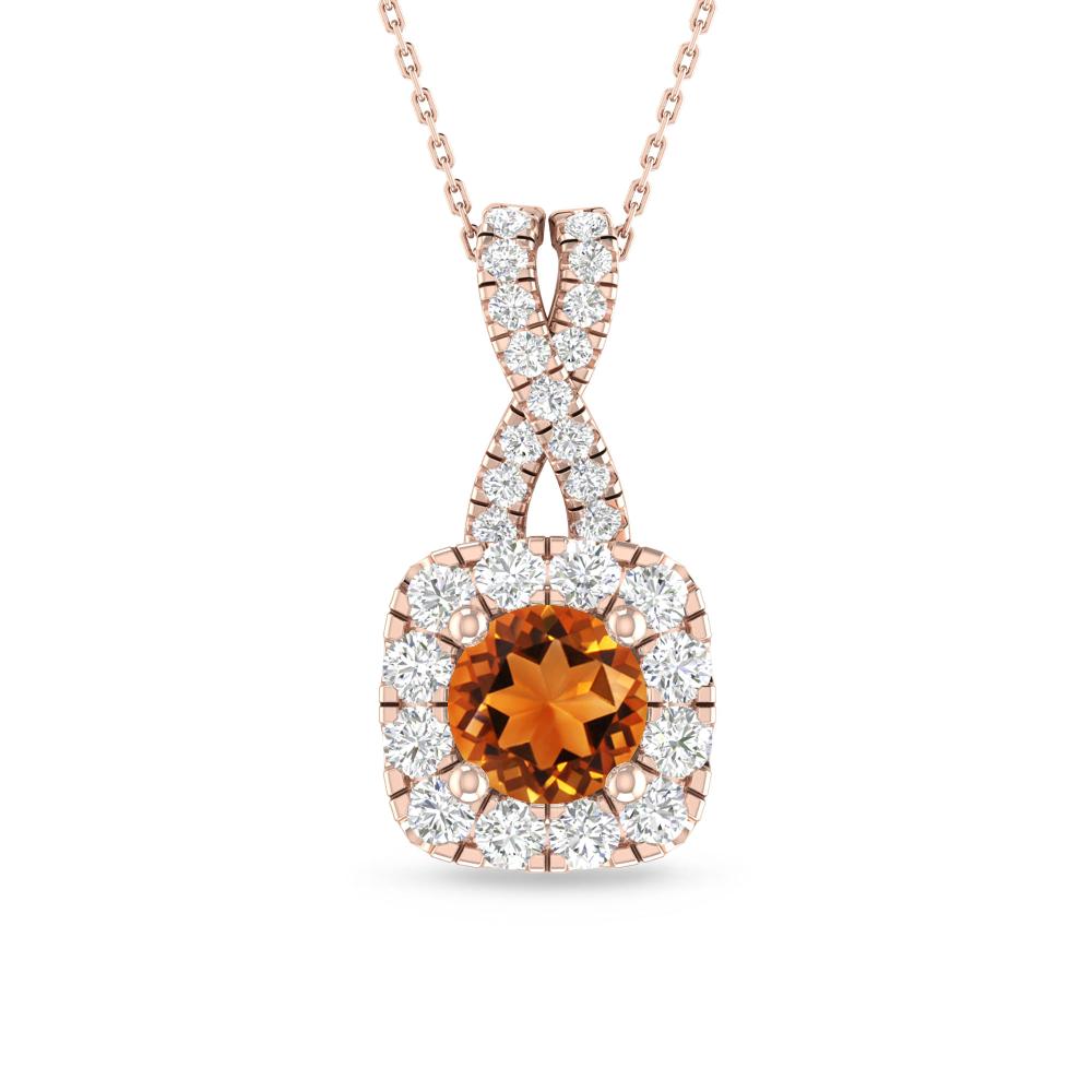 Rose Gold - Citrine