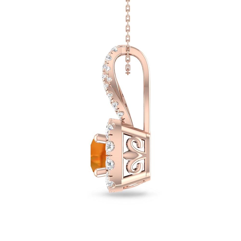 Rose Gold - Citrine