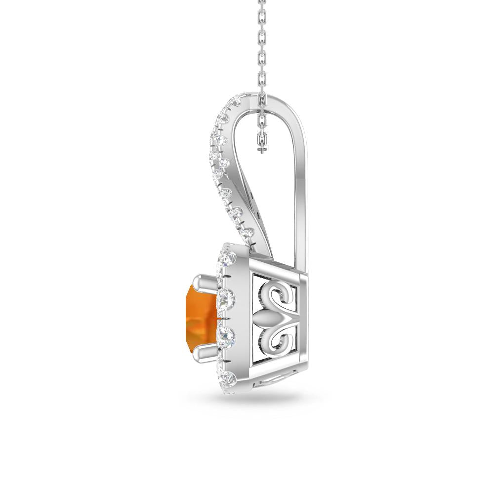 White Gold - Citrine