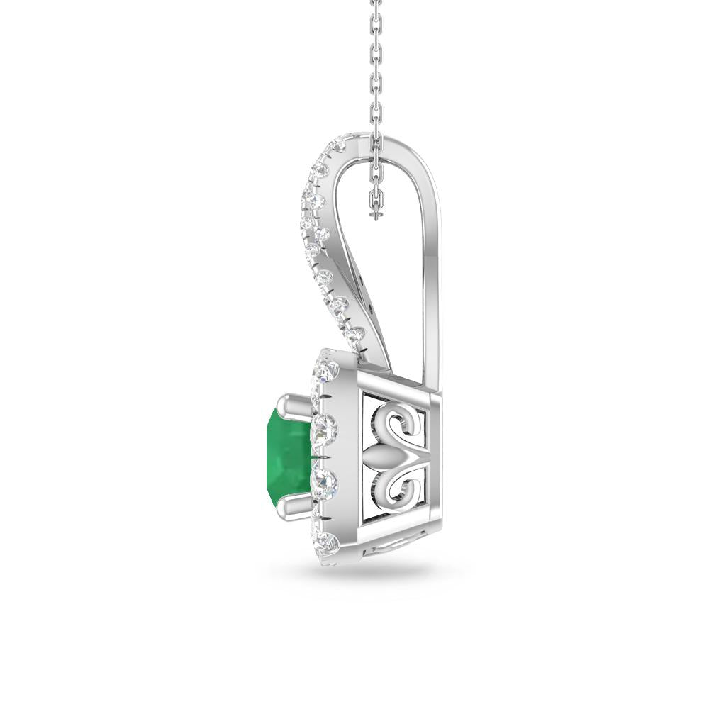 White Gold - Emerald
