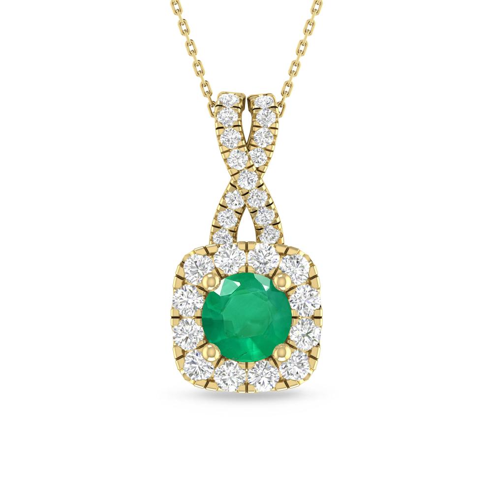 Yellow Gold - Emerald