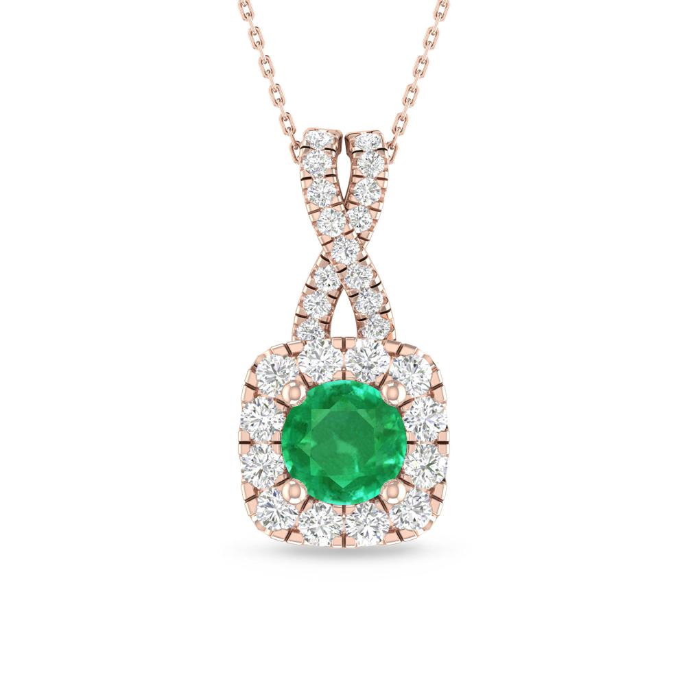 Rose Gold - Emerald