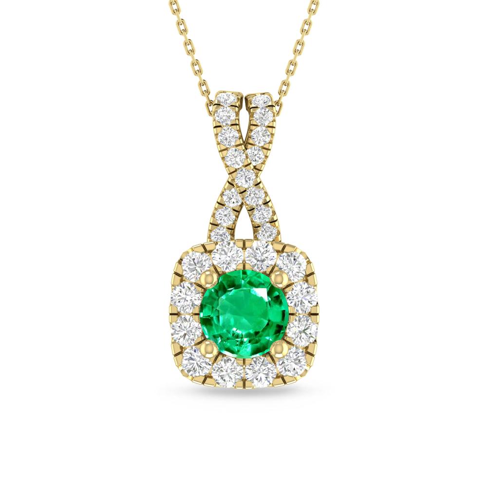 Yellow Gold - Emerald