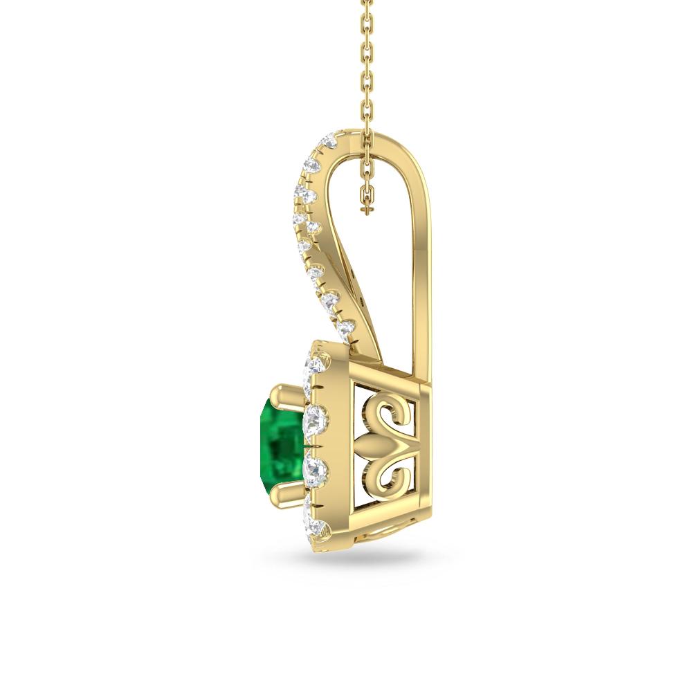 Yellow Gold - Emerald