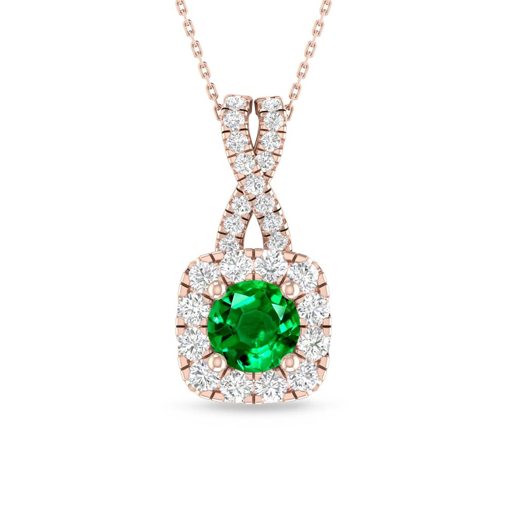 Rose Gold - Emerald