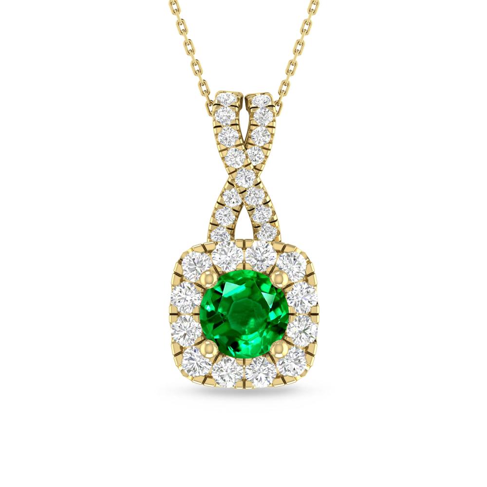Yellow Gold - Emerald