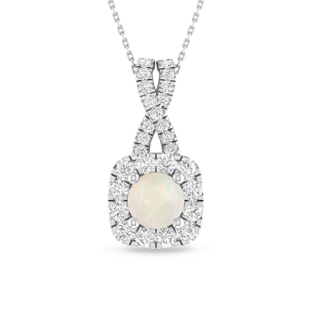 White Gold - Opal