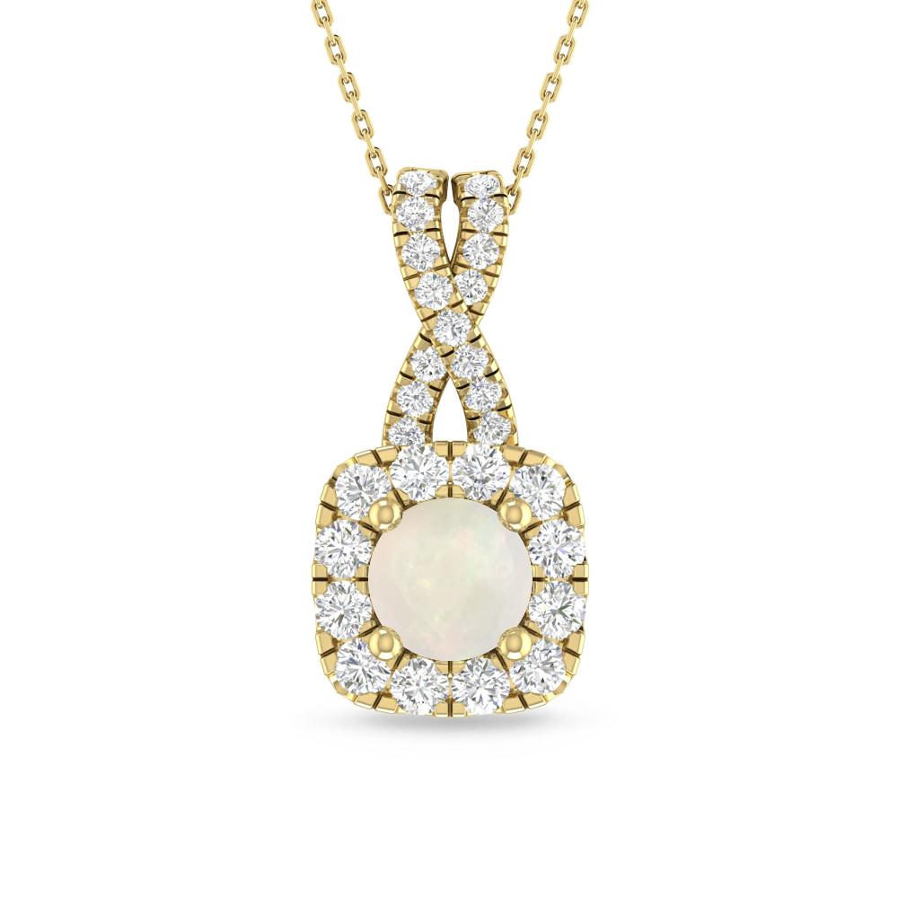 Yellow Gold - Opal