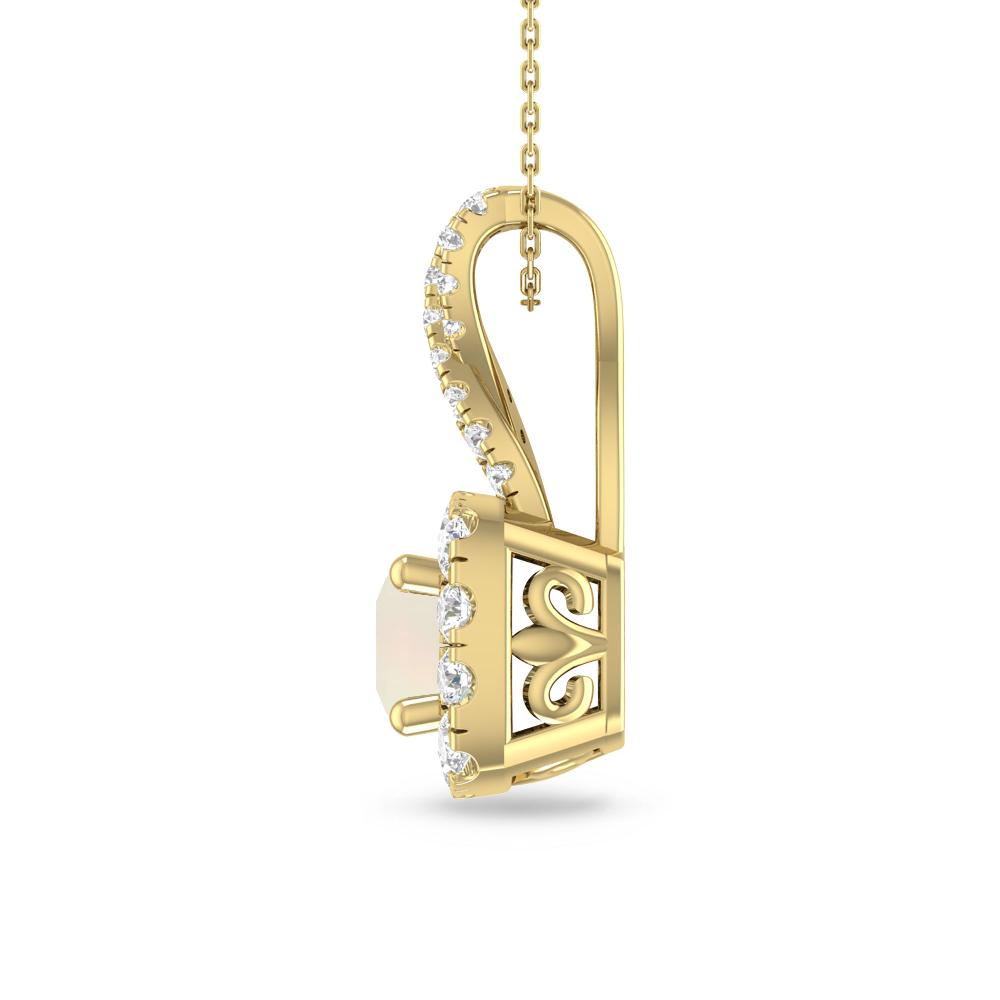 Yellow Gold - Opal
