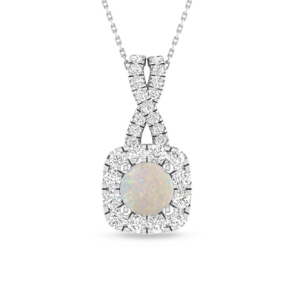White Gold - Opal
