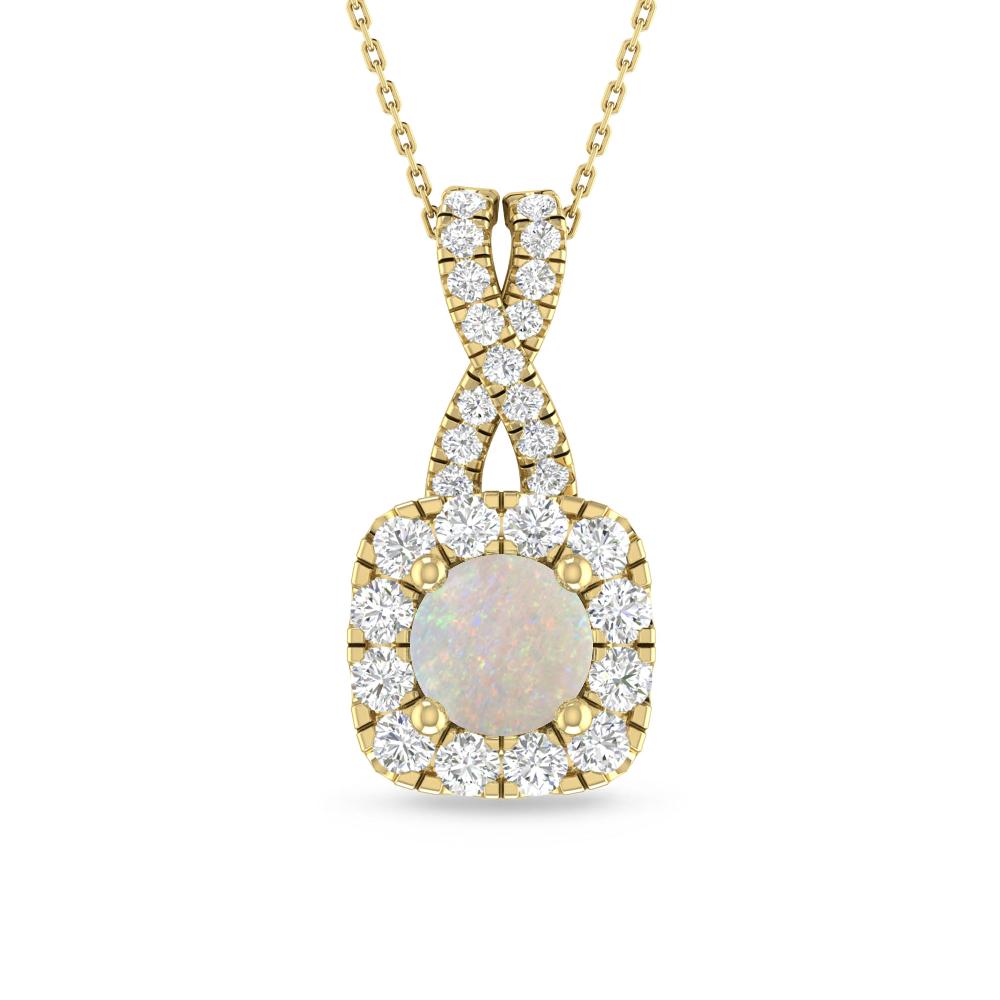 Yellow Gold - Opal