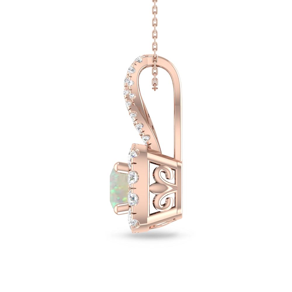 Rose Gold - Opal