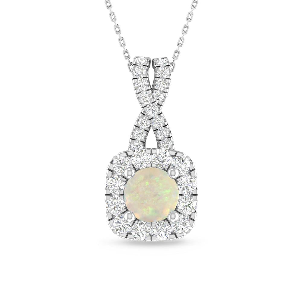 White Gold - Opal