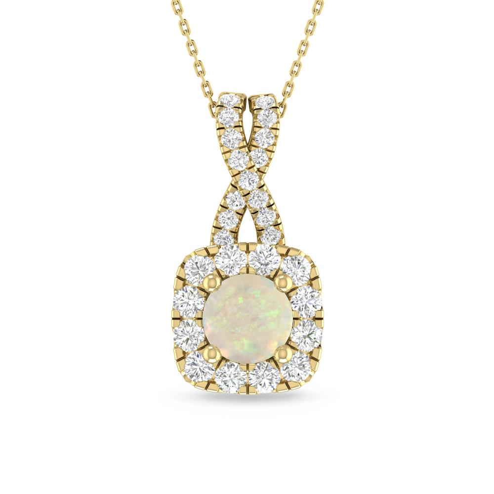 Yellow Gold - Opal