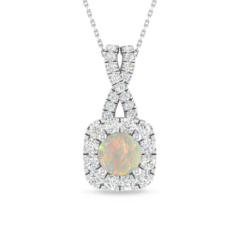 White Gold - Opal