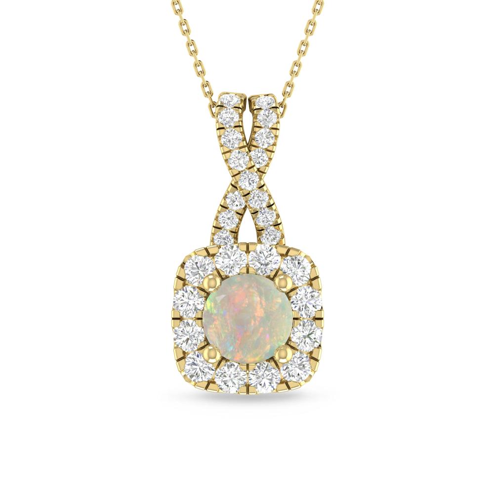 Yellow Gold - Opal